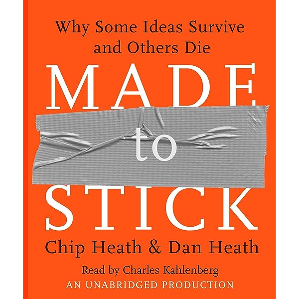 ‘Made to Stick: Why Some Ideas Survive and Others Die’ by Chip Heath and Dan&nbsp;Heath